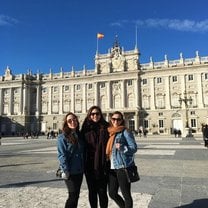Friends from the Meddeas take a trip to Madrid, Spain
